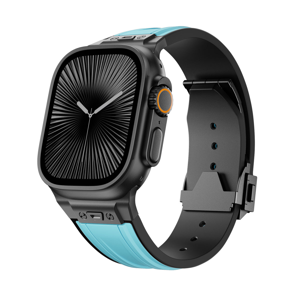 Dual-Color Premium Silicone Strap for Apple Watch Ultra - Sport Collection (44/45/46/49mm)